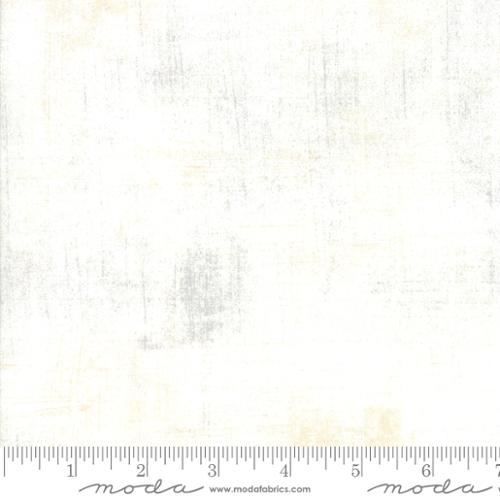 (SOLD PER BOLT) Grunge Basics Vanilla BasicGrey Moda Cotton Fabric MD-30150-91-FB