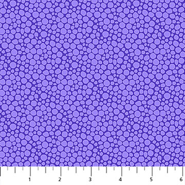 Sacred Earth Pebbles Purple Mark Anthony Jacobson Northcott Cotton Fabric