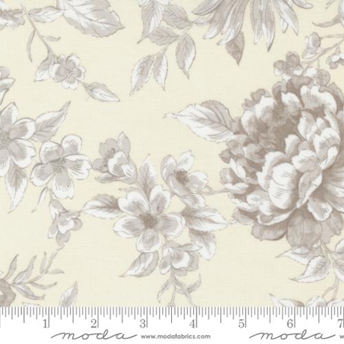 Sandalwood 108" Wide back Floral Opal Natural 3 Sisters Moda Cotton Fabric