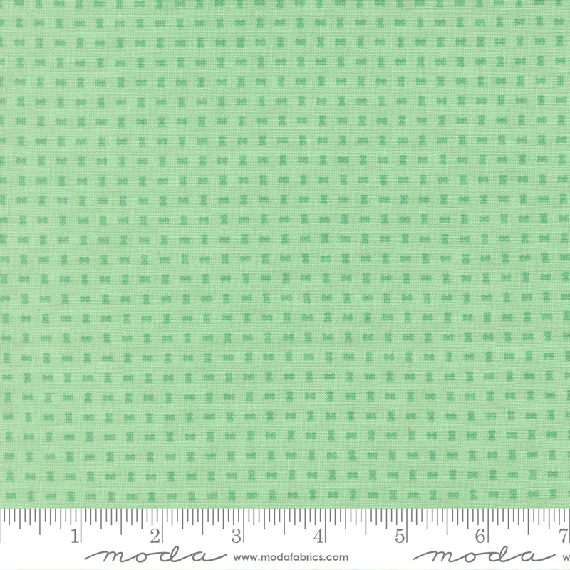Scenery Spools Aqua Blue Elizabeth Hartman Moda Cotton Fabric MD-51277-18