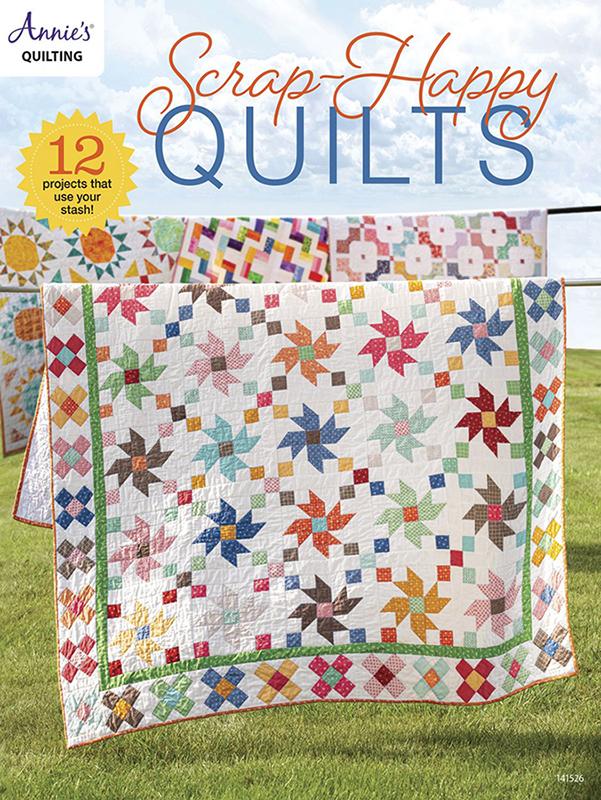 Scrap-Happy Quilts Quilting Book By Annie's BYA-AS-141526