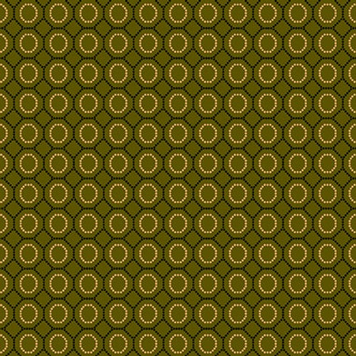 Scrap Basket Favorites Meshed Rings Green Kim Diehl Henry Glass Cotton Fabric