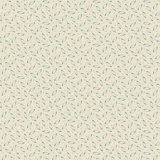 Seabreeze Baby's Breath Stone Cream Laundry Basket Quilts Andover Cotton fabric