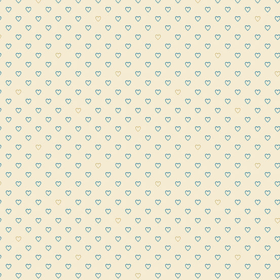 Seabreeze Mom Linen Cream Laundry Basket Quilts Andover Fabrics Cotton fabric