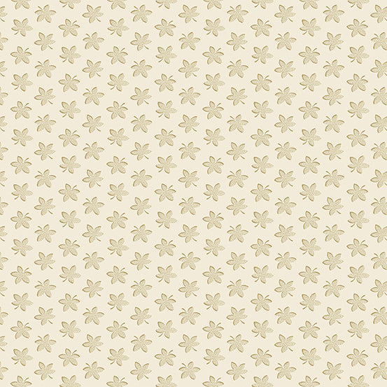 Seabreeze Seastar Jasmine Cream Laundry Basket Quilts Andover Cotton fabric