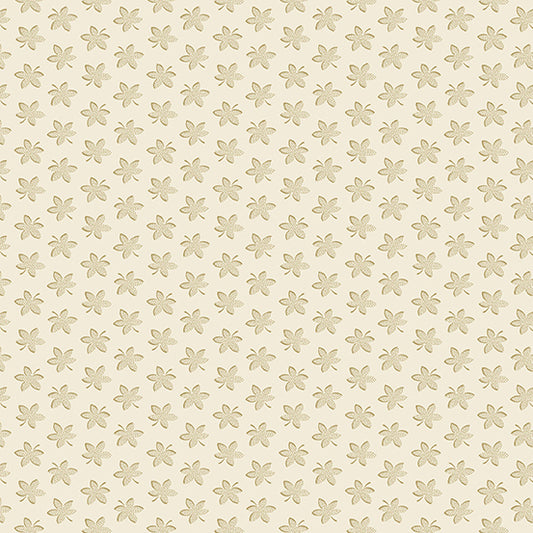 Seabreeze Seastar Jasmine Cream Laundry Basket Quilts Andover Cotton fabric