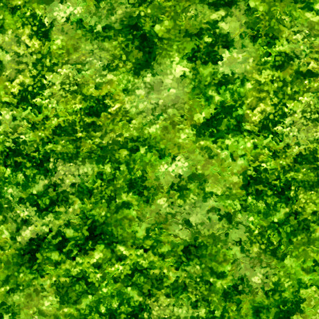 Seasons Tree Leaves Green Carol Cavalaris Quilting Treasures Cotton Fabric