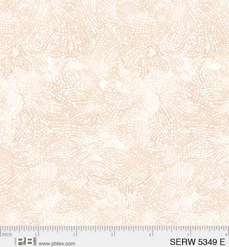 Serenity 108" Wideback Serene Texture Ecru P&B Textiles Cotton Fabric PB-SERW-5349-E