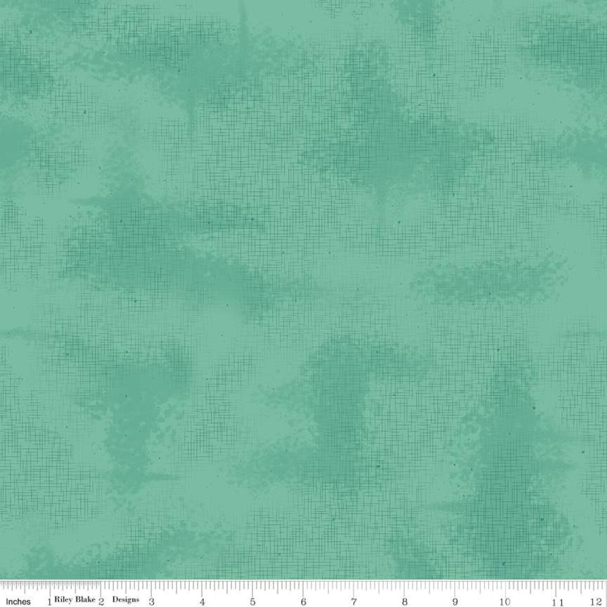 Shabby Texture Crosshatched Blender Sea Glass Green Lori Holt Riley Blake Cotton Fabric