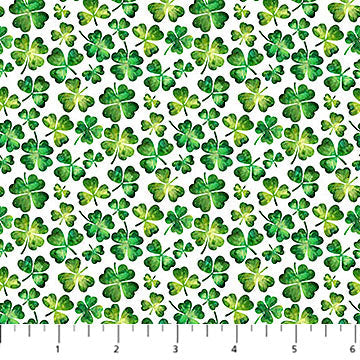 Shenanigans Lt Sham Toss White Deborah Edwards Emily Wenk Northcott Cotton Fabric NC-DP28639-10