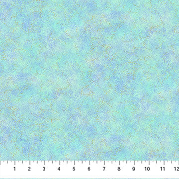 Shimmer Basics Metallic Speckle Deep Sea Blue Deborah Edwards Northcott Cotton Fabric NC-27899M-44 | US Fabric Shop