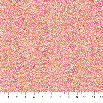 Shimmer Basics Metallic Tiny Dots Bubble Gum Pink Deborah Edwards Northcott Cotton Fabric NC-27898M-28 | US Fabric Shop