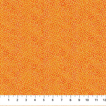 Shimmer Basics Metallic Tiny Dots Tutti Fruiti Orange Deborah Edwards Northcott Cotton Fabric NC-27898M-24 | US Fabric Shop