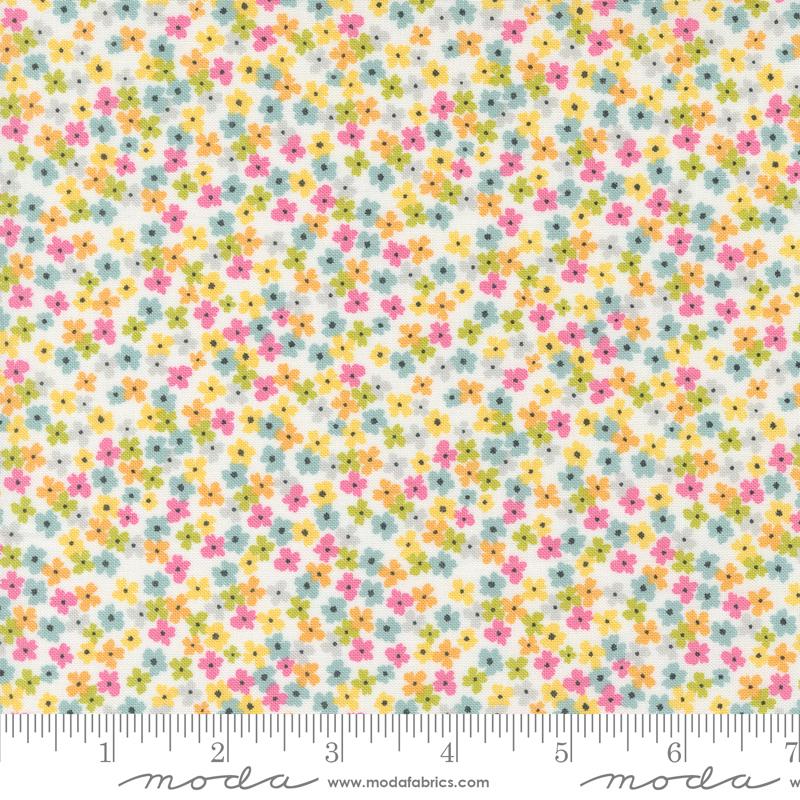 Shine Bloom Small Floral Cloud Multi Sweetwater Moda Cotton Fabric
