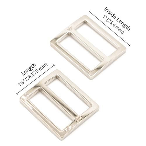 Slider Widemouth 1'' Nickel 2ct By Annie's