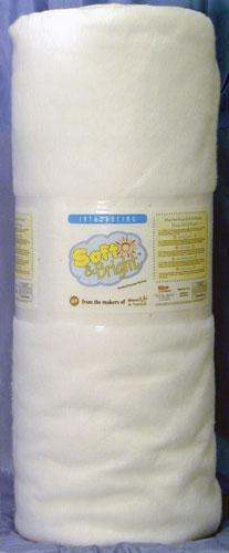 Soft & Bright Batting 45" by 50 yd Polyester Warm Company WC-1805 - SOLD BY YARD