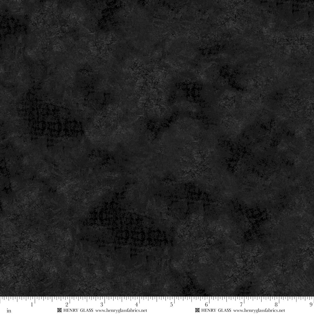 Soft Place to Land Distressed Texture FLANNEL 108" Wide Backing Black Goldi L. Studio Henry Glass Cotton FLANNEL Fabric HG-F2520-99