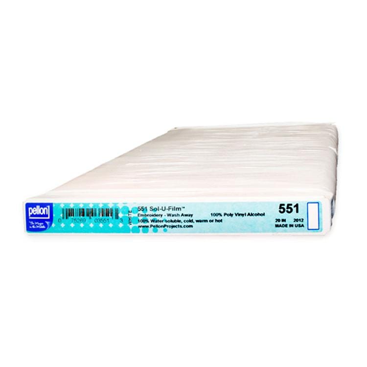 Sol-U-Film Water Soluble Interfacing 20" Clear Pellon Pellon-551 - Sold By Yard | US Fabric Shop
