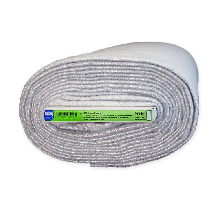 Sold By Bolt-Insul Fleece 45"x10yds Silver Pellon-975-FB