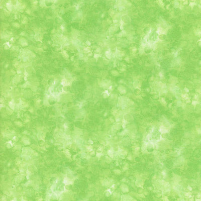 Solid-ish Watercolor Texture Apple Green Kimberly Einmo Timeless Treasures Cotton Fabric TT-KIM-C6100-APPLE