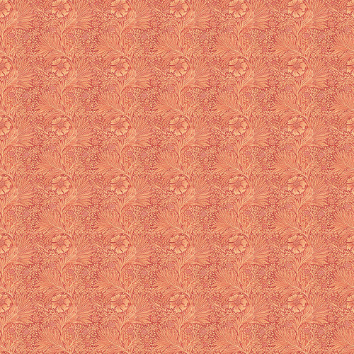Sophisti-Cats Damask Peach Lesley Anne Ivory Blank Quilting Cotton Fabric