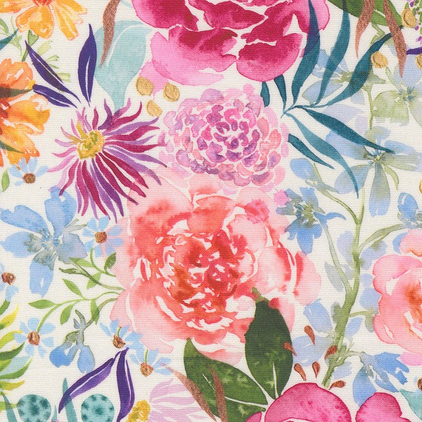 Soulstice Midsummer Bloom Cloud Create Joy Project Moda Cotton Fabric MD-39860-11