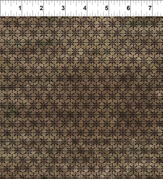 Southwest Minis StarsBrown Jason Yenter In The Beginning Cotton Fabric ITB-18SWM-1 | US Fabric Shop