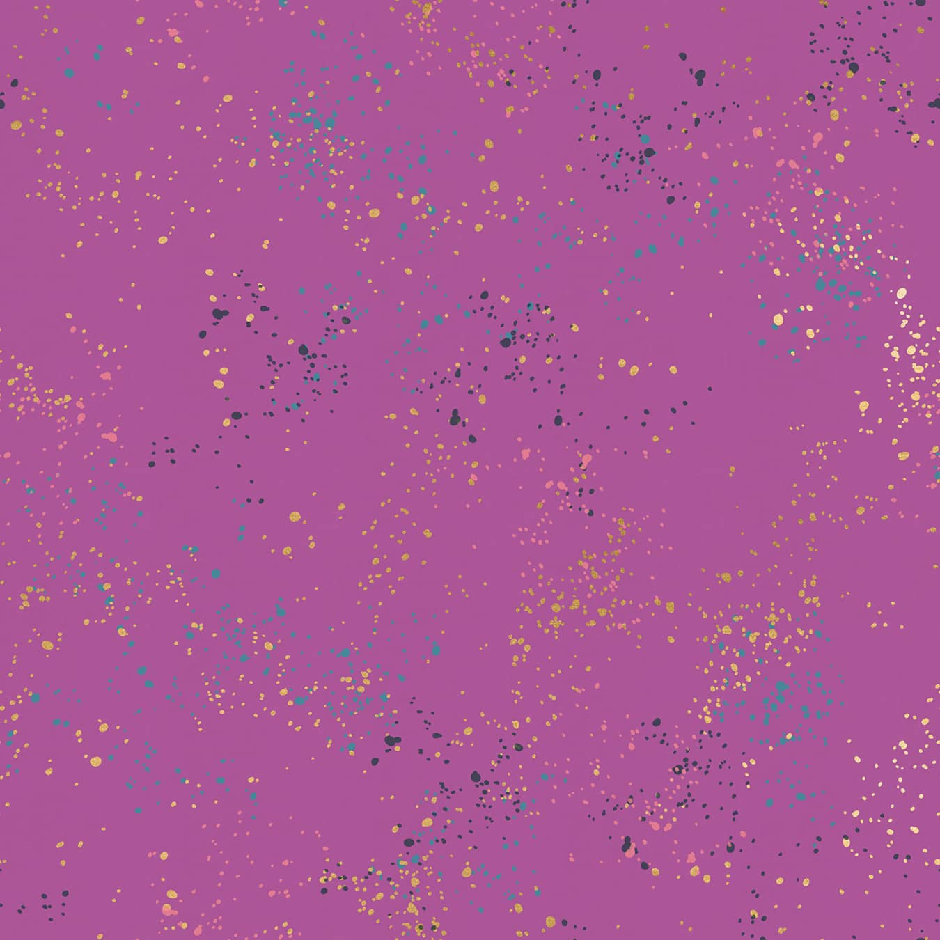 Speckled Metallic Witchy Purple Gold Ruby Star Society Moda Cotton Fabric MD RS5027-79M