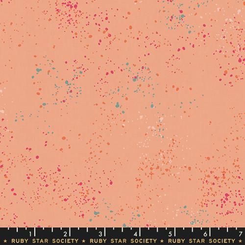 Speckled Peach Ruby Star Society Moda Cotton Fabric MD RS5027-32