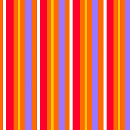 Spooky Friends Vertical Stripe Multi Sharla Fults Studio E Cotton Fabric SE-7052G-35