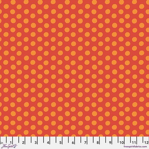 Spot Red Classics Kaffe Fassett Collective Free Spirit Cotton Fabric FS-GP70.REDD