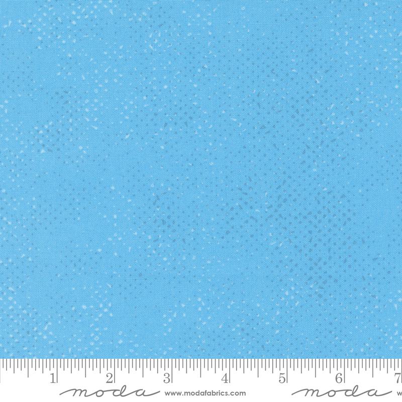 Spotted Dots Solid Bluebell Blue Zen Chic Moda Cotton Fabric MD-1660-34