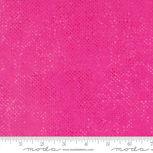 Spotted Dots Solid Hot Pink Zen Chic Moda Cotton Fabric MD-1660-98