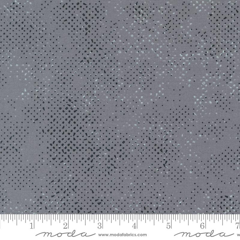 Spotted Aluminum Grey Zen Chic Moda Cotton Fabric MD-1660-171