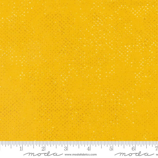 Spotted Buttercup Gold Zen Chic Moda Cotton Fabric MD-1660-14