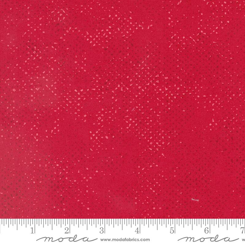 Spotted Cherry Red Zen Chic Moda Cotton Fabric MD-1660-67