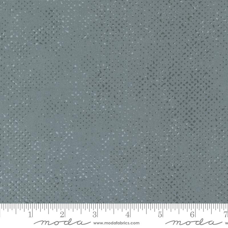 Spotted Graphite Gray Zen Chic Moda Cotton Fabric MD-1660-53