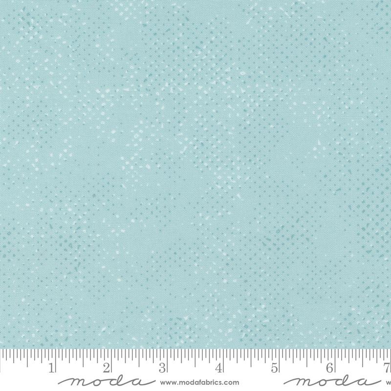 Spotted Mist Aqua Zen Chic Moda Cotton Fabric MD-1660-76