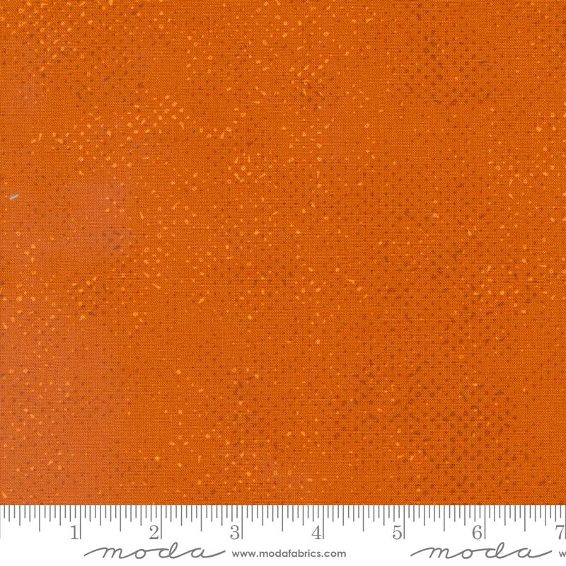 Spotted Pumpkin Orange Zen Chic Moda Cotton Fabric MD-1660-61