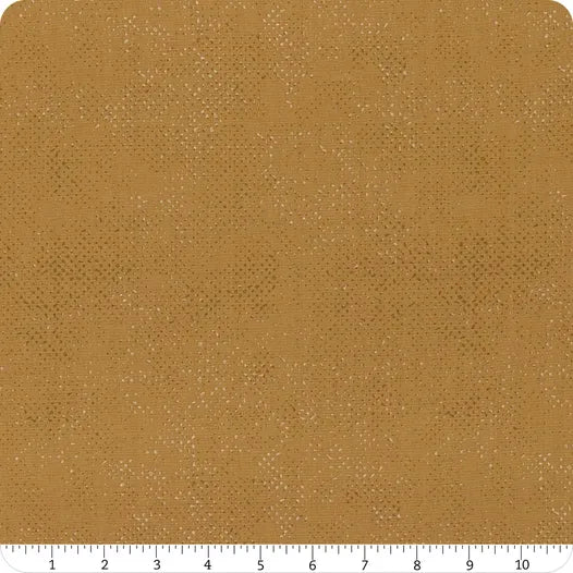 Spotted Toast Brown Zen Chic Moda Cotton Fabric MD-1660-18