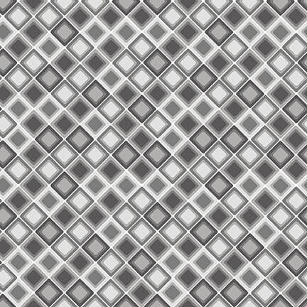 Square One Tonal Square on the Bias Ash Urban Essence Designs Blank Quilting Cotton Fabric BQ-2478-90