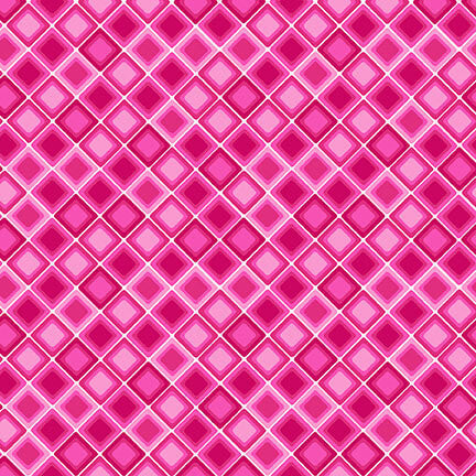 Square One Tonal Square on the Bias Pink Urban Essence Designs Blank Quilting Cotton Fabric BQ-2478-22