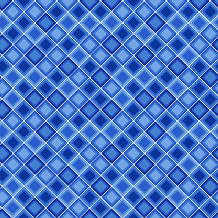 Square One Tonal Square on the Bias Royal Urban Essence Designs Blank Quilting Cotton Fabric BQ-2478-72