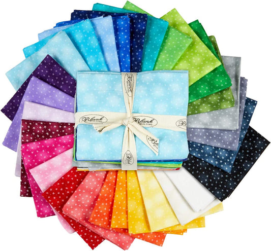 Starlet 2 Fat Quarter Bundle Blank Quilting Cotton Fabric BQ-STAR2FQ