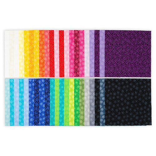 Starlet Small Stars 10” X 10” Squares Blank Quilting Cotton Fabric BQ-10X10SQ-STARLET2