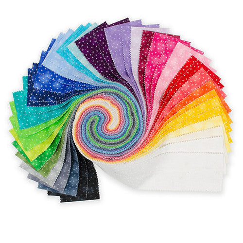 Starlet Small Stars 2.5" Strips Blank Quilting Cotton Fabric BQ-FSTRIPS-STARLET2