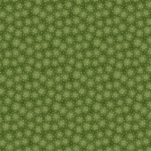 Starlet Small Stars Olive Green Blank Quilting Cotton Fabric BQ-STARLET-6383-OLIVE