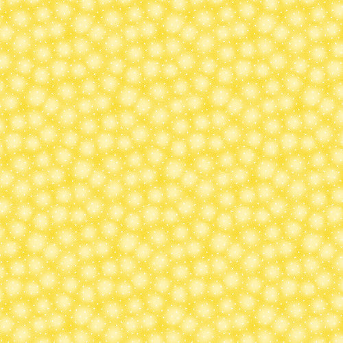 Starlet Small Stars Sunshine Yellow Blank Quilting Cotton Fabric BQ-STARLET-6383-SUNSHINE