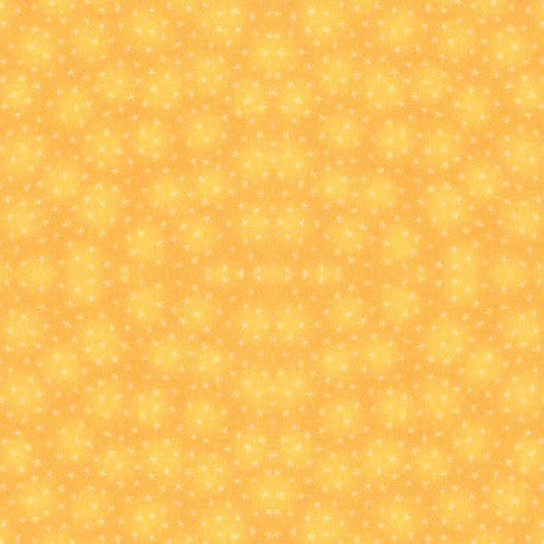 Starlet Small Stars Yellow Blank Quilting Cotton Fabric BQ-STARLET-6383-YELLOW