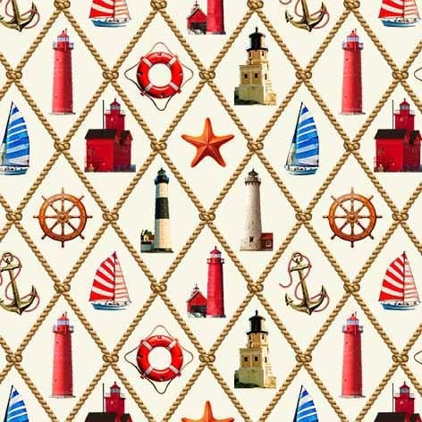Starlit Towers Celestial Coastlines Cream Michael Miller Cotton Fabric MM-DCX12717-CREM-D | US Fabric Shop